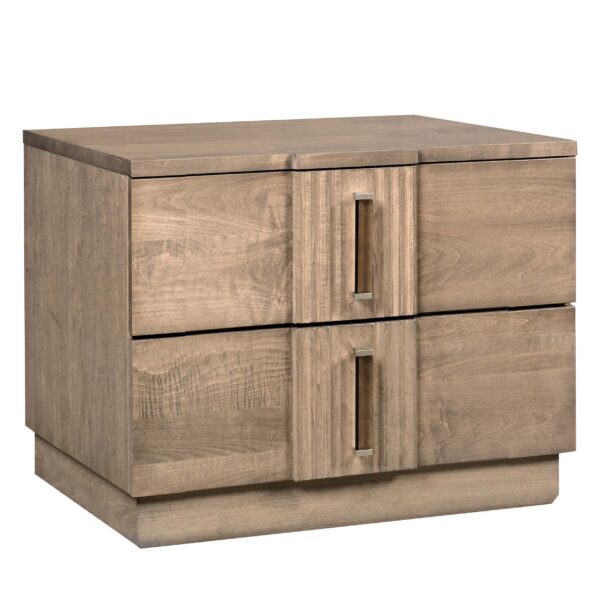 Country View Woodworking 180-NS235 Hyde Park 35'' 2-Drawer Nightstand