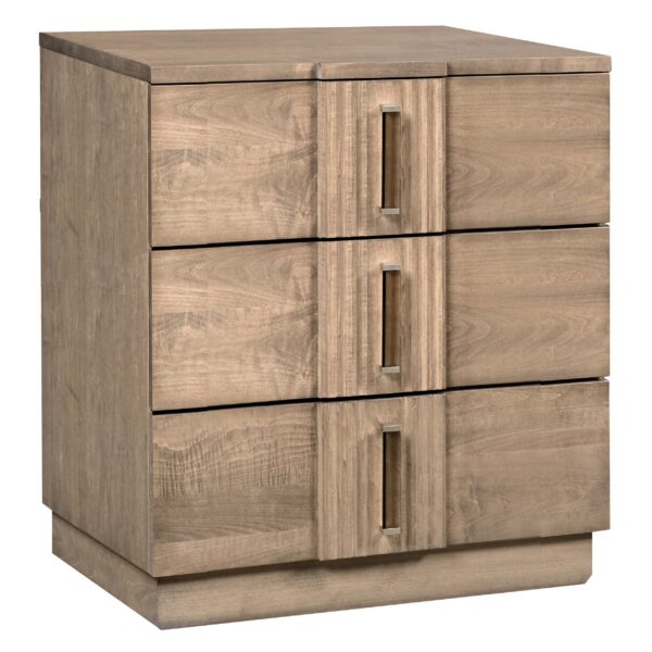Country View Woodworking 180-BC335 Hyde Park 35'' 3-Drawer Bedside Chest