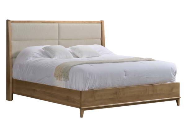 Country View Woodworking 190-132-331-084 Signature Collection Ca King Upholstered Bed