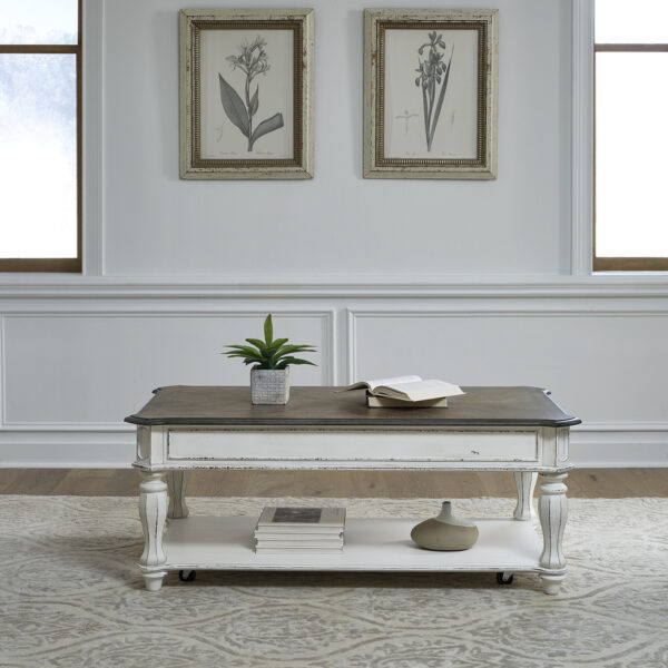 244-OT1012 Magnolia Manor Lift Top Cocktail Table