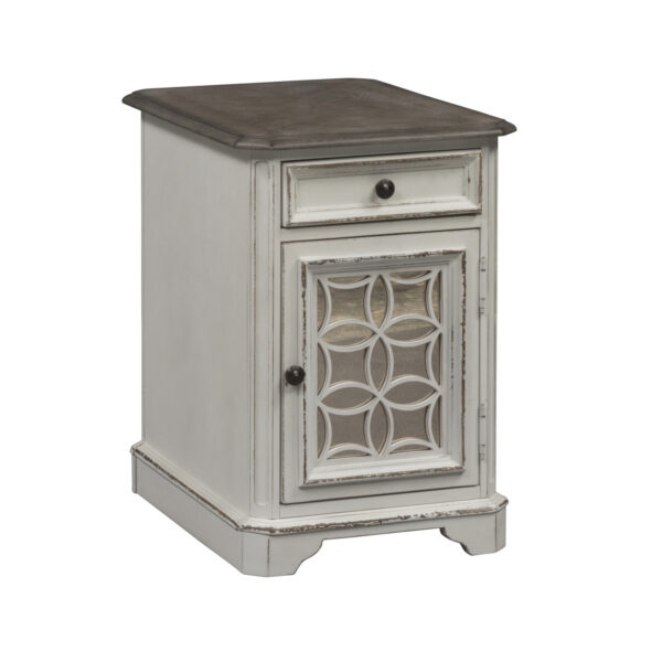 244-OT1021 Magnolia Manor Chair Side Table