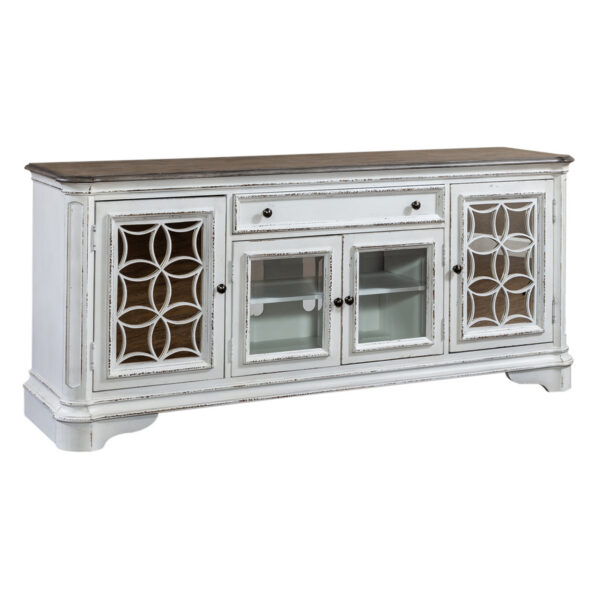 244-TV74 Magnolia Manor Entertainment TV Stand