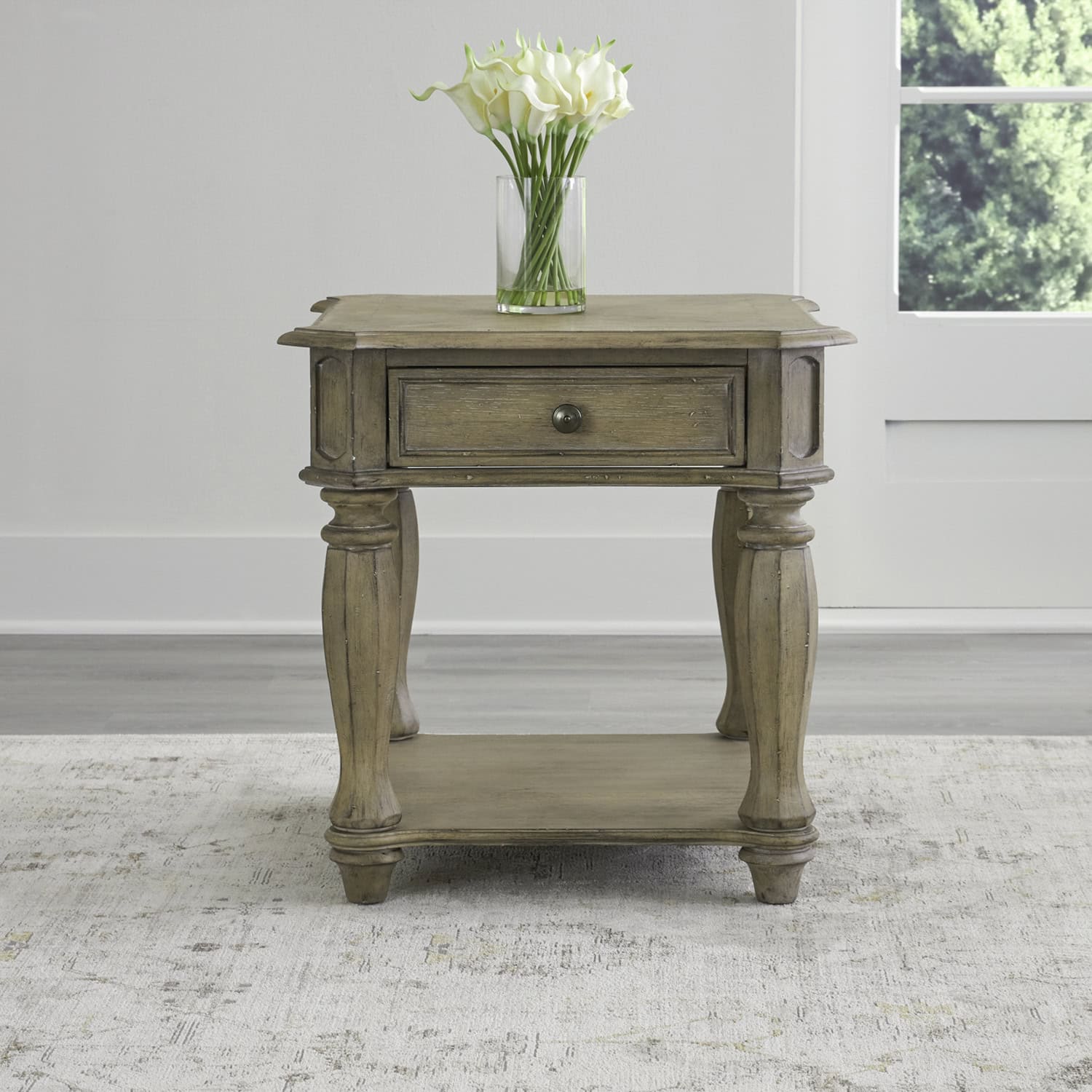 Liberty Furniture 244N-OT1020 Magnolia Manor End Table Liberty Furniture 244N-OT1020 Magnolia Manor End Table