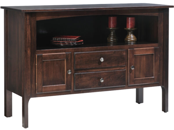 Country View Woodworking 25-54SBBM 54'' Lexington Shaker Server