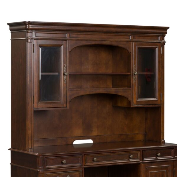 273-HO131 Brayton Manor Jr Executive Credenza Hutch