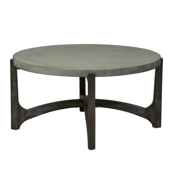 292-OT1011 Cascade Round Cocktail Table