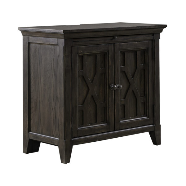 297-BR63 Paradise Valley 2 Door Bedside Chest w/ Charging Station