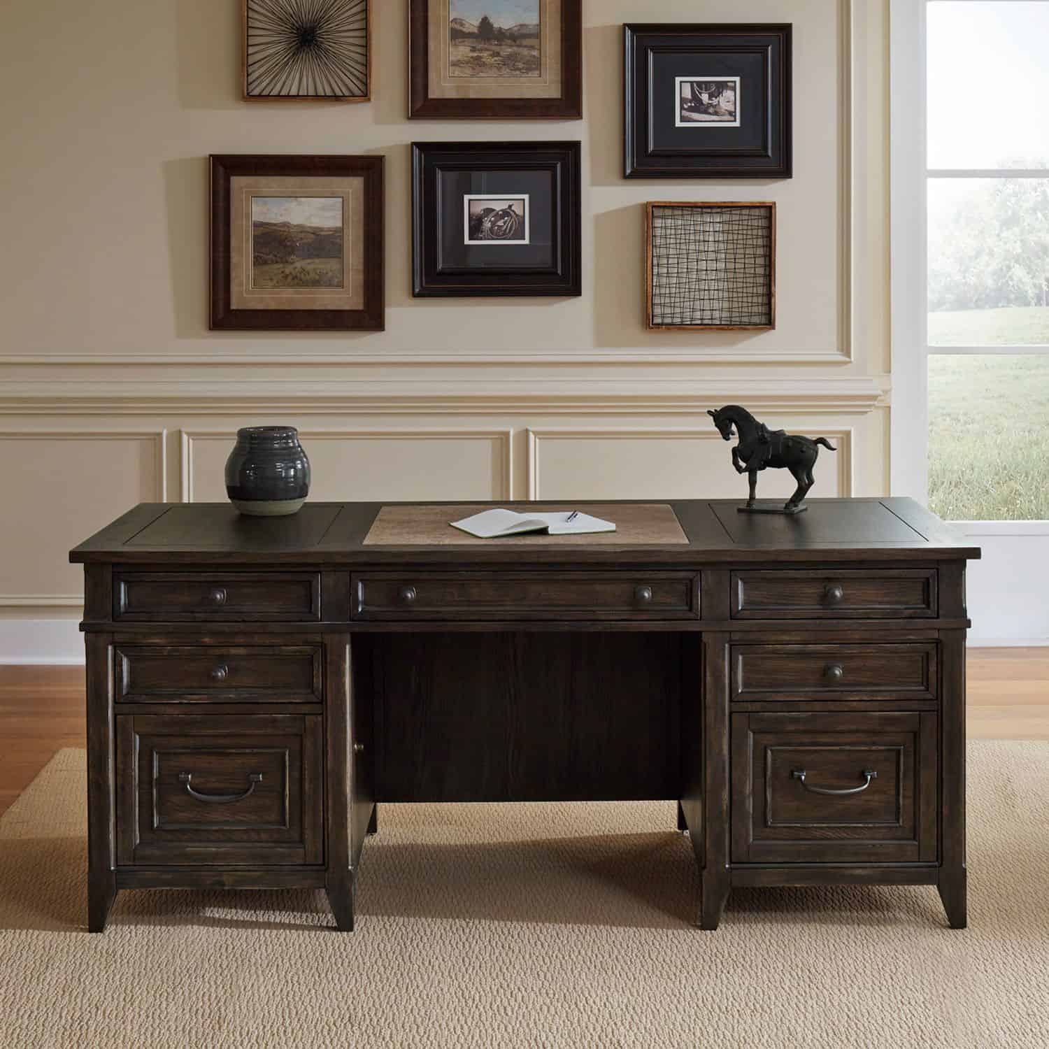 297-HO-EXD Paradise Valley Executive Desk 297-HO-EXD Paradise Valley Executive Desk