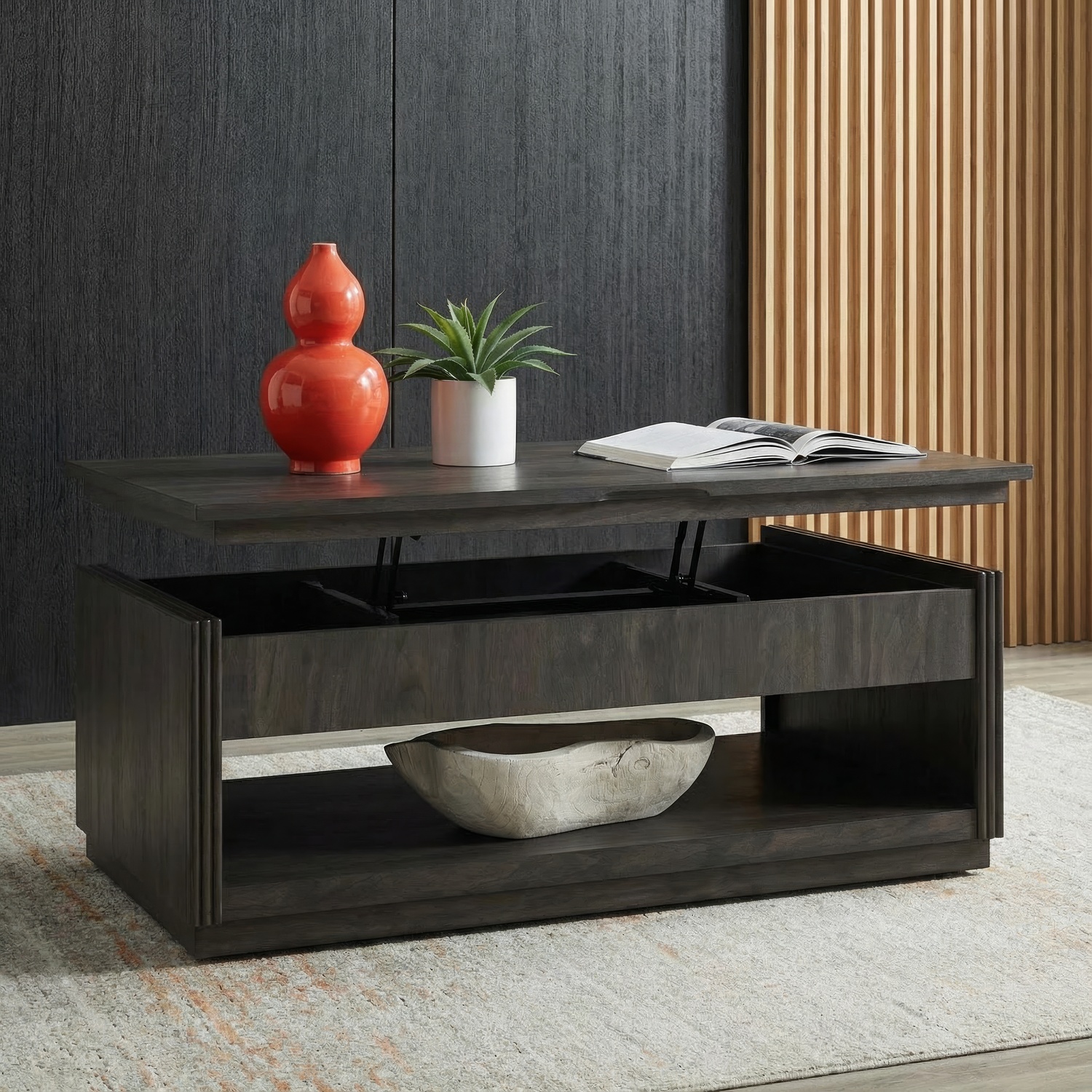 313-OT1011 Modern Edge Lift Top Cocktail Table 313-OT1011 Modern Edge Lift Top Cocktail Table