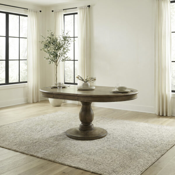 368-DR-PDS Homestead Haven Pedestal Table Set