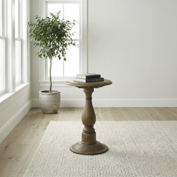 368-OT1021 Homestead Haven Round Chairside Table