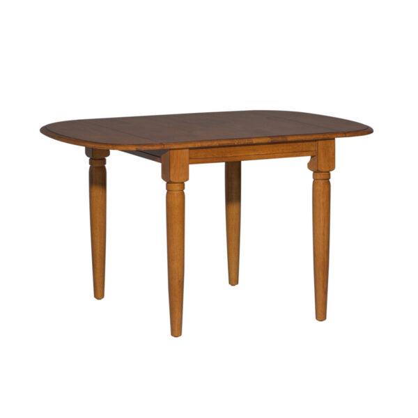 38-T200 Creations Drop Leaf Table - Tobacco