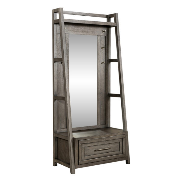 406-OT-2PCS Modern Farmhouse 2 Piece Hall Tree Set