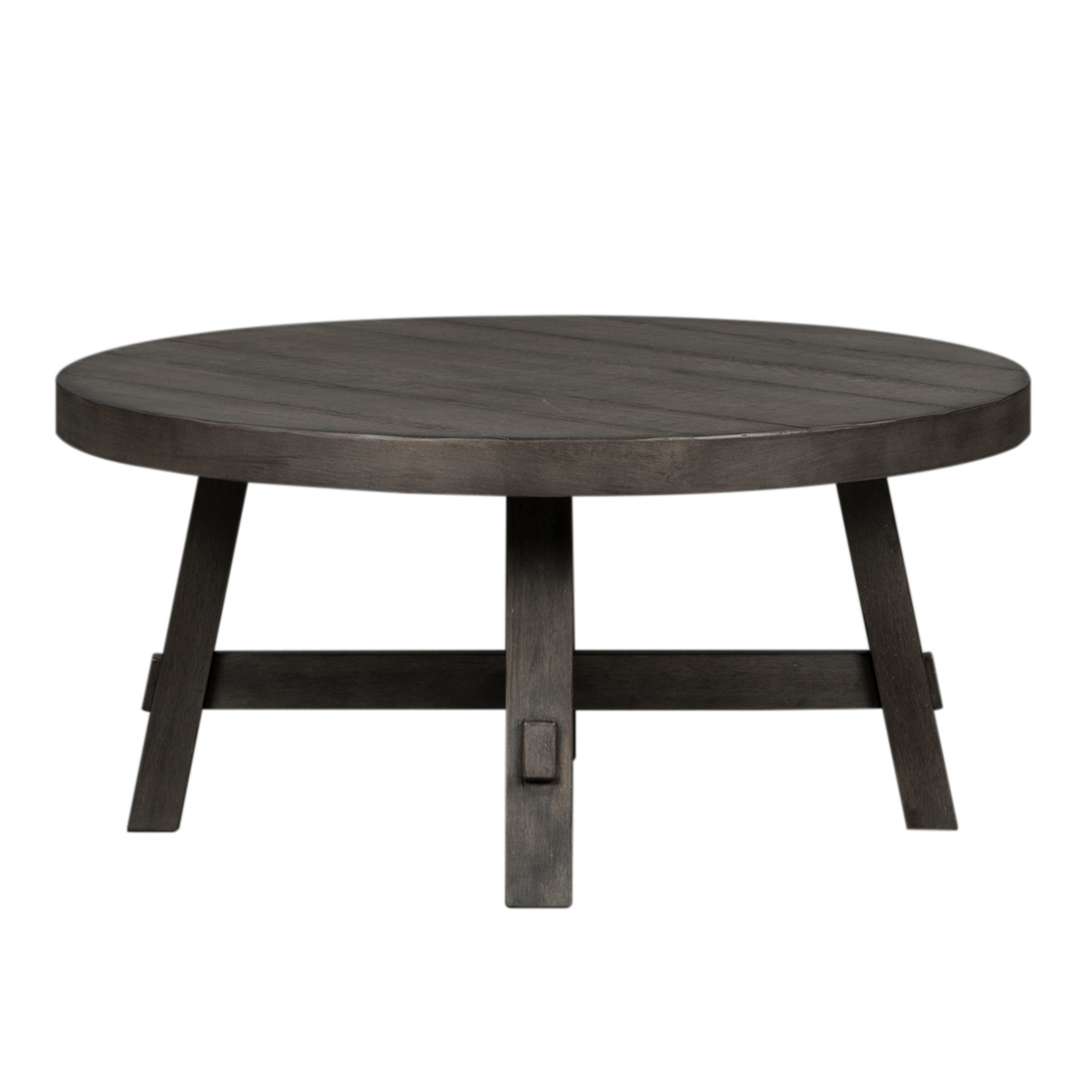 406-OT1013 Modern Farmhouse Splay Leg Round Cocktail Table 406-OT1013 Modern Farmhouse Splay Leg Round Cocktail Table