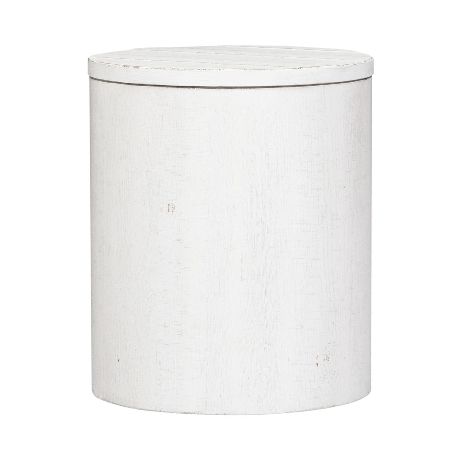 406W-OT1021 Modern Farmhouse Drum End Table 406W-OT1021 Modern Farmhouse Drum End Table