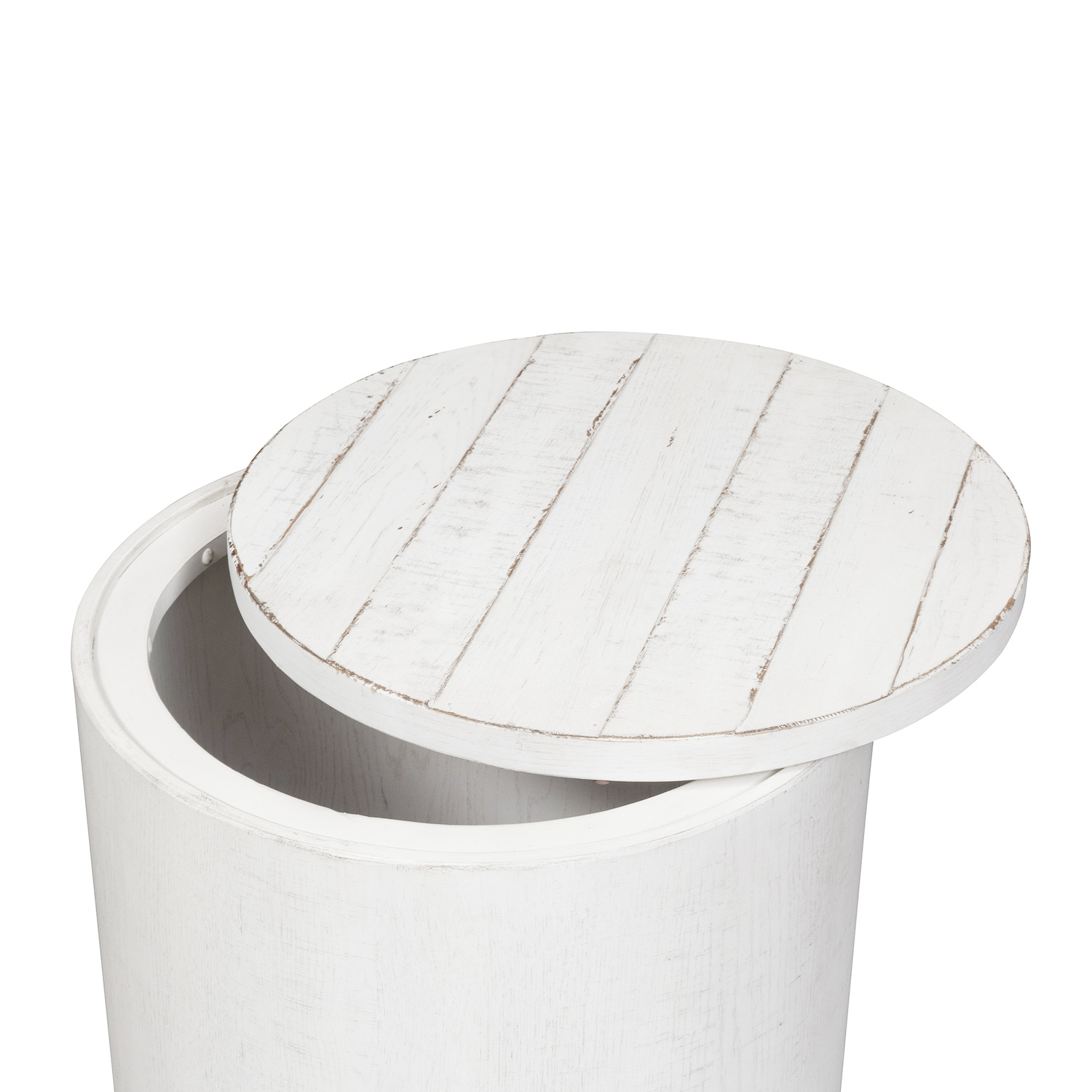 406W-OT1021 Modern Farmhouse Drum End Table 406W-OT1021 Modern Farmhouse Drum End Table