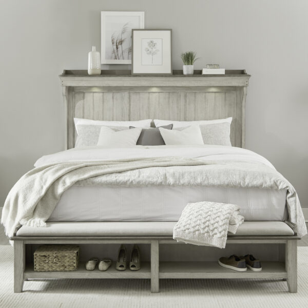 457-BR-CMS Ivy Hollow King California Mantle Storage Bed