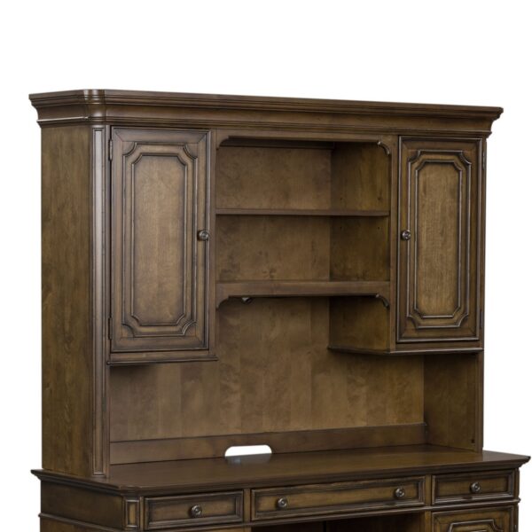 487-HO131 Amelia Jr. Executive Credenza Hutch