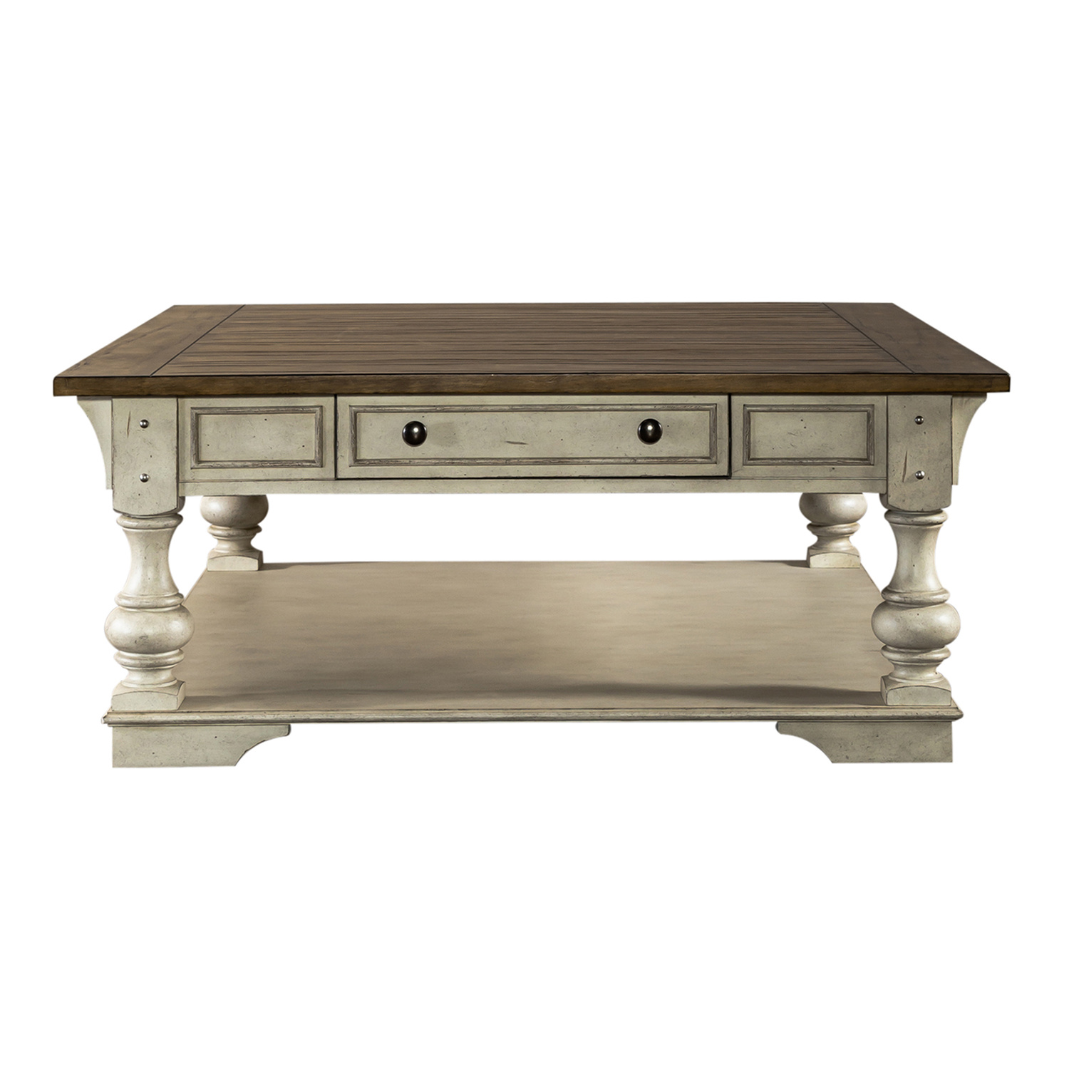Liberty Furniture 498-OT1012 Morgan Creek Drawer Square Cocktail Table Liberty Furniture 498-OT1012 Morgan Creek Drawer Square Cocktail Table