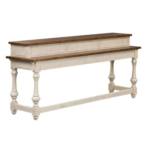 Liberty Furniture 498-OT7736 Morgan Creek Console Bar Table