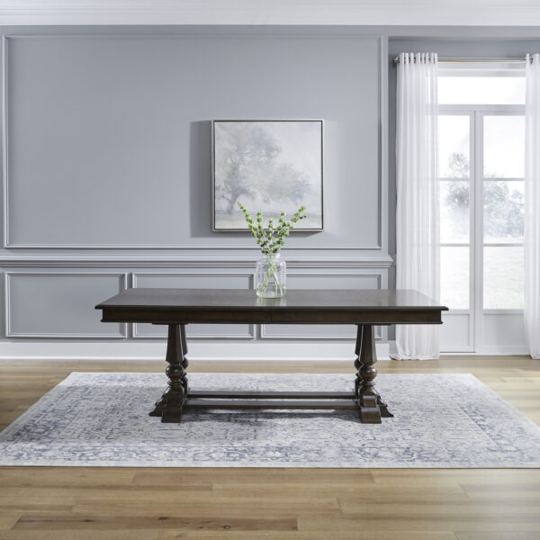 Liberty Furniture 512-DR-TRS Arden Road Trestle Table Set