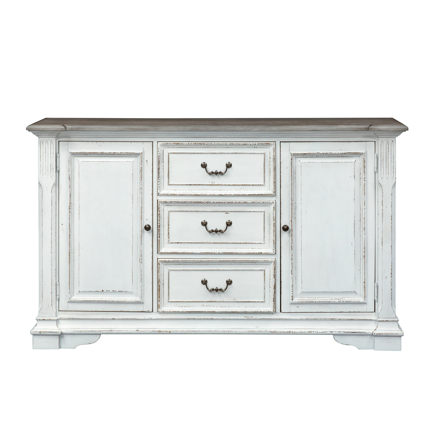 Liberty Furniture 520-CB6640 Abbey Park Buffet Liberty Furniture 520-CB6640 Abbey Park Buffet