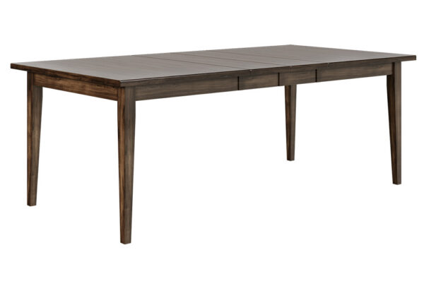 Country View Woodworking DA-LT6060SH Danbury 60" x 60"  (solid top)  ( T02 - E05 - L04 )Hickory Top - Brown Maple Aprons & Legs