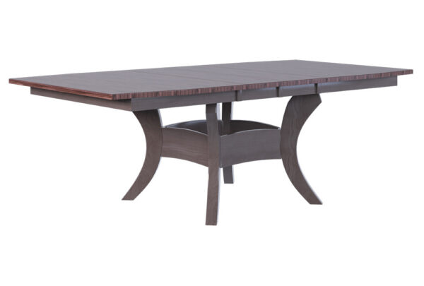 Country View Woodworking RI-TR42602H Riverside 42'' X 60'' x 82'' ( 2-11'' self stor leaves ) ( T10 - E05 - TR56 )Hickory Top - Brown Maple Aprons & Base Country View Woodworking RI-TR42602H Riverside 42'' X 60'' x 82'' ( 2-11'' self stor leaves ) ( T10 - E05 - TR56 )Hickory Top - Brown Maple Aprons & Base