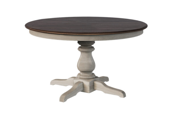 Country View Woodworking CI-SP6060SH Cicero 60" x 60" (solid top) ( T05 - E03 - P22 )Hickory Top - Brown Maple Aprons & Base Country View Woodworking CI-SP6060SH Cicero 60" x 60" (solid top) ( T05 - E03 - P22 )Hickory Top - Brown Maple Aprons & Base