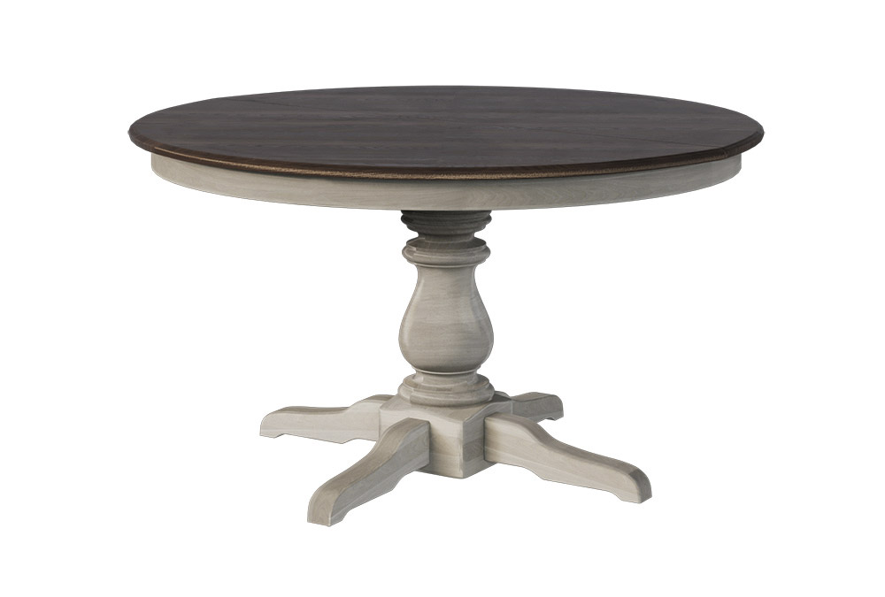 Country View Woodworking CI-SP5454SBM Cicero 54" x 54" (solid top) ( T05 - E03 - P22 ) Brown Maple Country View Woodworking CI-SP5454SBM Cicero 54" x 54" (solid top) ( T05 - E03 - P22 ) Brown Maple