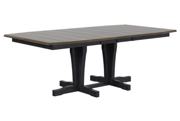 Country View Woodworking EU-DP48722BM Eureka 48''  X  72''  x  94''  ( 2-11'' self stor leaves )  ( T01 - E07 - DP01  ) Brown Maple