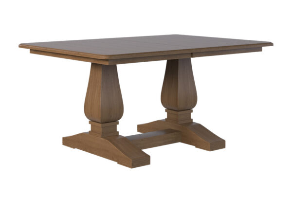 Country View Woodworking IR-DP4266SH Irvine 42'' X 66'' ( solid top ) ( T04 - E04 - DP07 )Hickory Top - Brown Maple Aprons & Base Country View Woodworking IR-DP4266SH Irvine 42'' X 66'' ( solid top ) ( T04 - E04 - DP07 )Hickory Top - Brown Maple Aprons & Base
