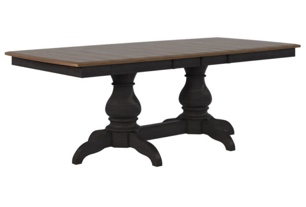 Country View Woodworking ME-DP4260SH Merced 42'' X 60'' ( solid top ) ( T02 - E07 - DP09 )Hickory Top - Brown Maple Aprons & Base Country View Woodworking ME-DP4260SH Merced 42'' X 60'' ( solid top ) ( T02 - E07 - DP09 )Hickory Top - Brown Maple Aprons & Base