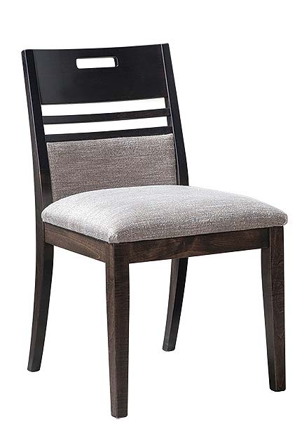 Country View Woodworking DCH-108BM Caprice Side Chair Brown Maple