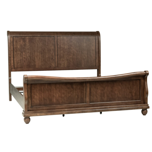 589-BR-KSL Rustic Traditions King Sleigh Bed