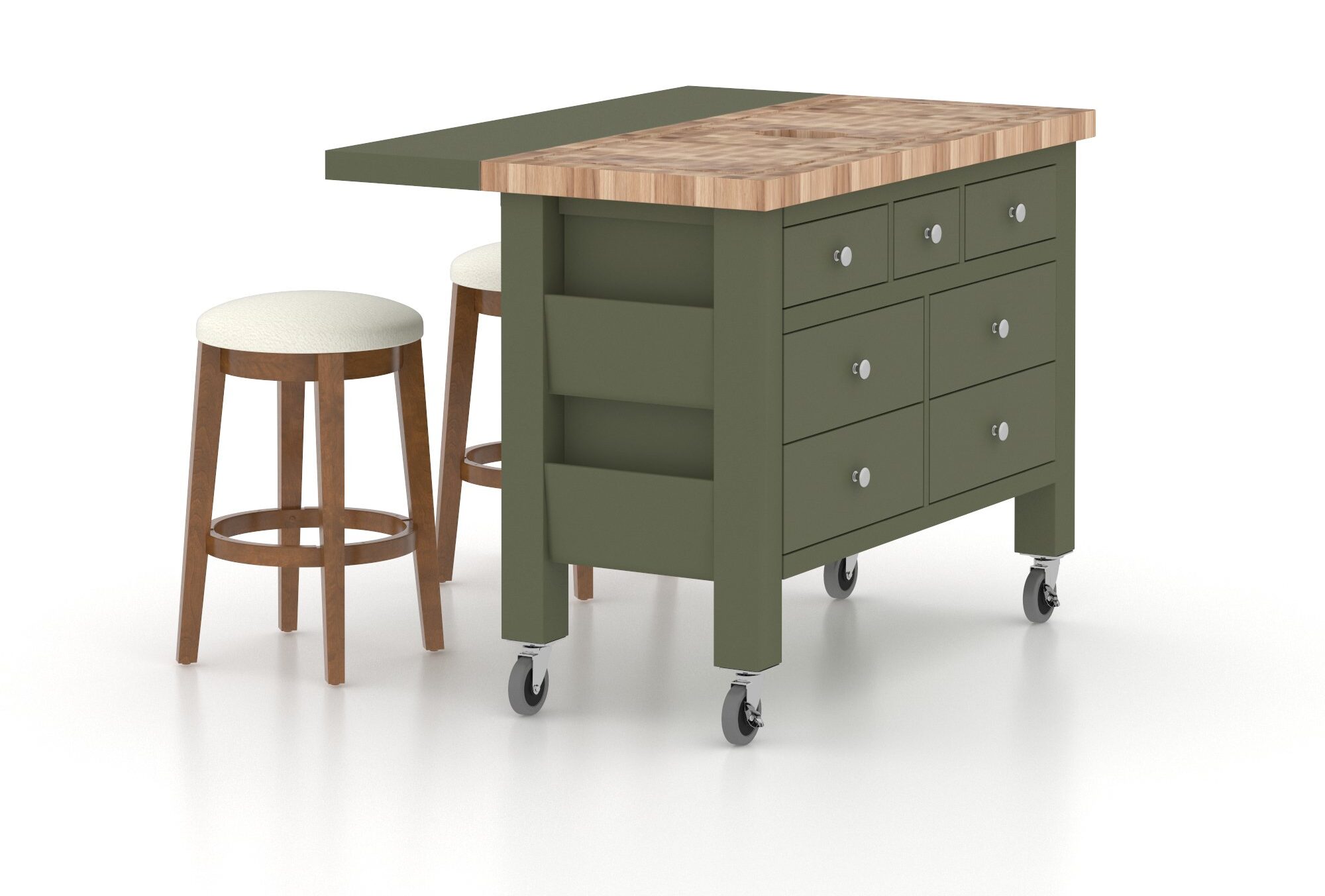 Canadel 5KRGE Gourmet Kitchen Island Set Canadel 5KRGE Gourmet Kitchen Island Set