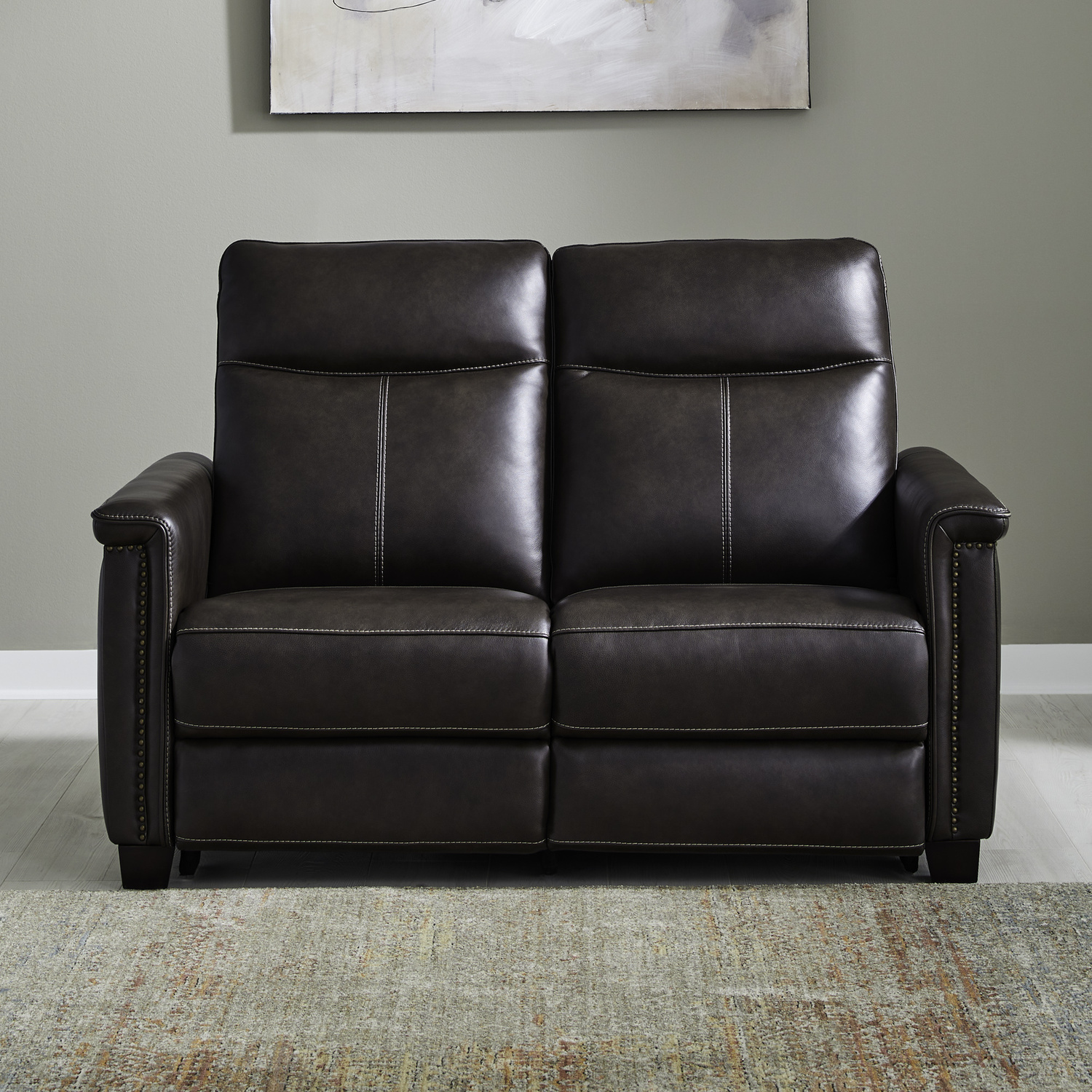 Liberty Furniture 6002CA-23P Crawford Loveseat P3 & ZG Liberty Furniture 6002CA-23P Crawford Loveseat P3 & ZG