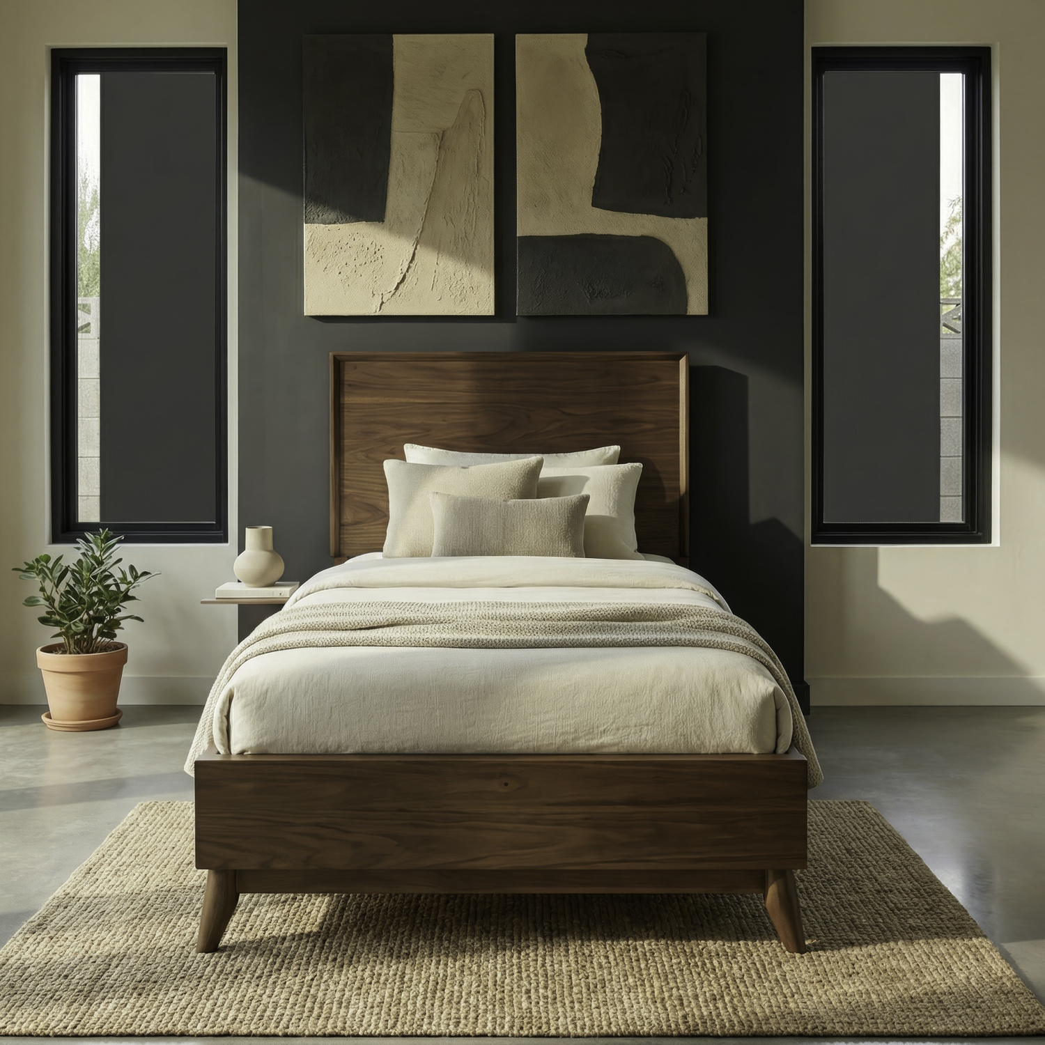 Liberty Furniture 604-BR-FPL Century Modern Full Platform Bed Liberty Furniture 604-BR-FPL Century Modern Full Platform Bed
