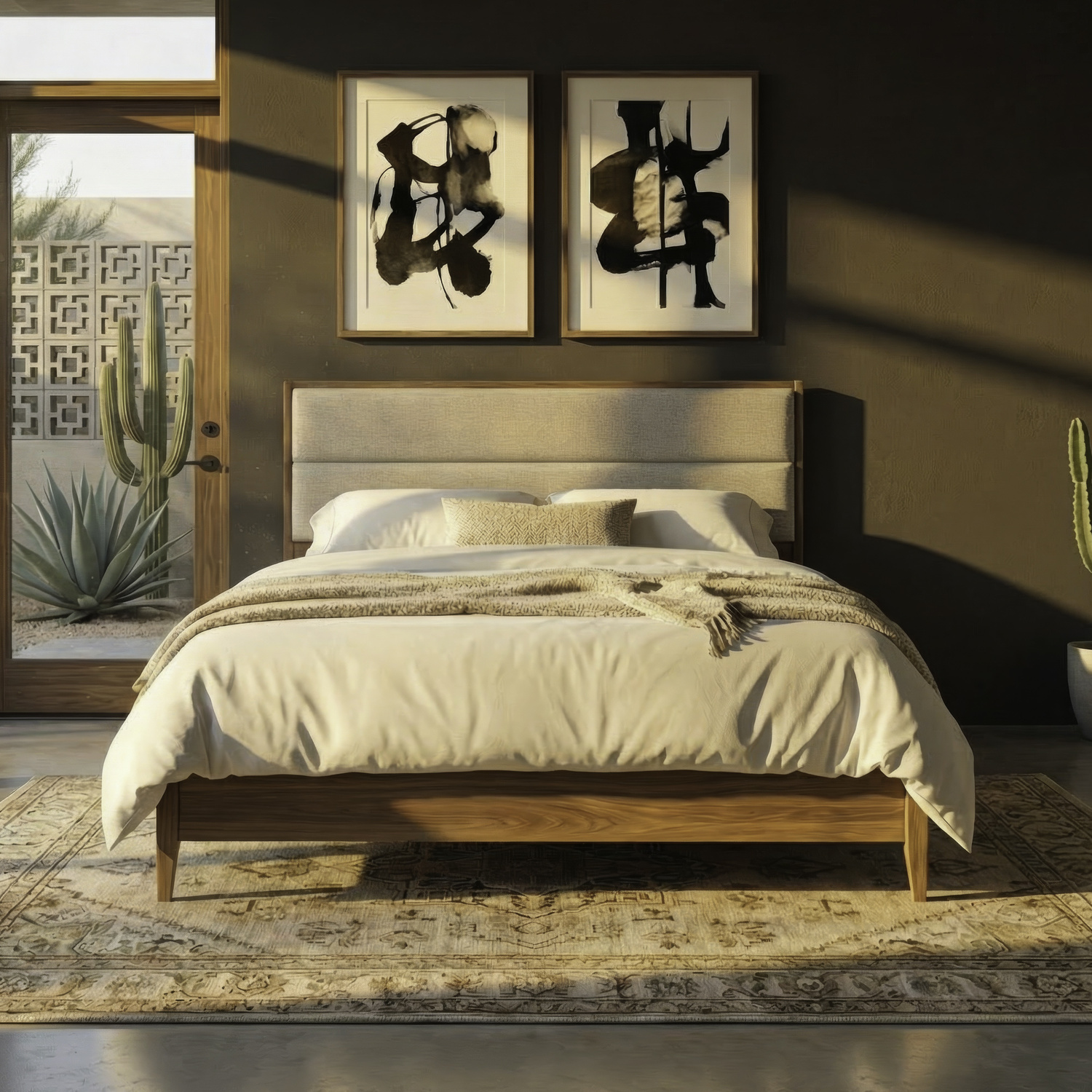 Liberty Furniture 604-BR-KUPL Century Modern King Uph Platform Bed Liberty Furniture 604-BR-KUPL Century Modern King Uph Platform Bed