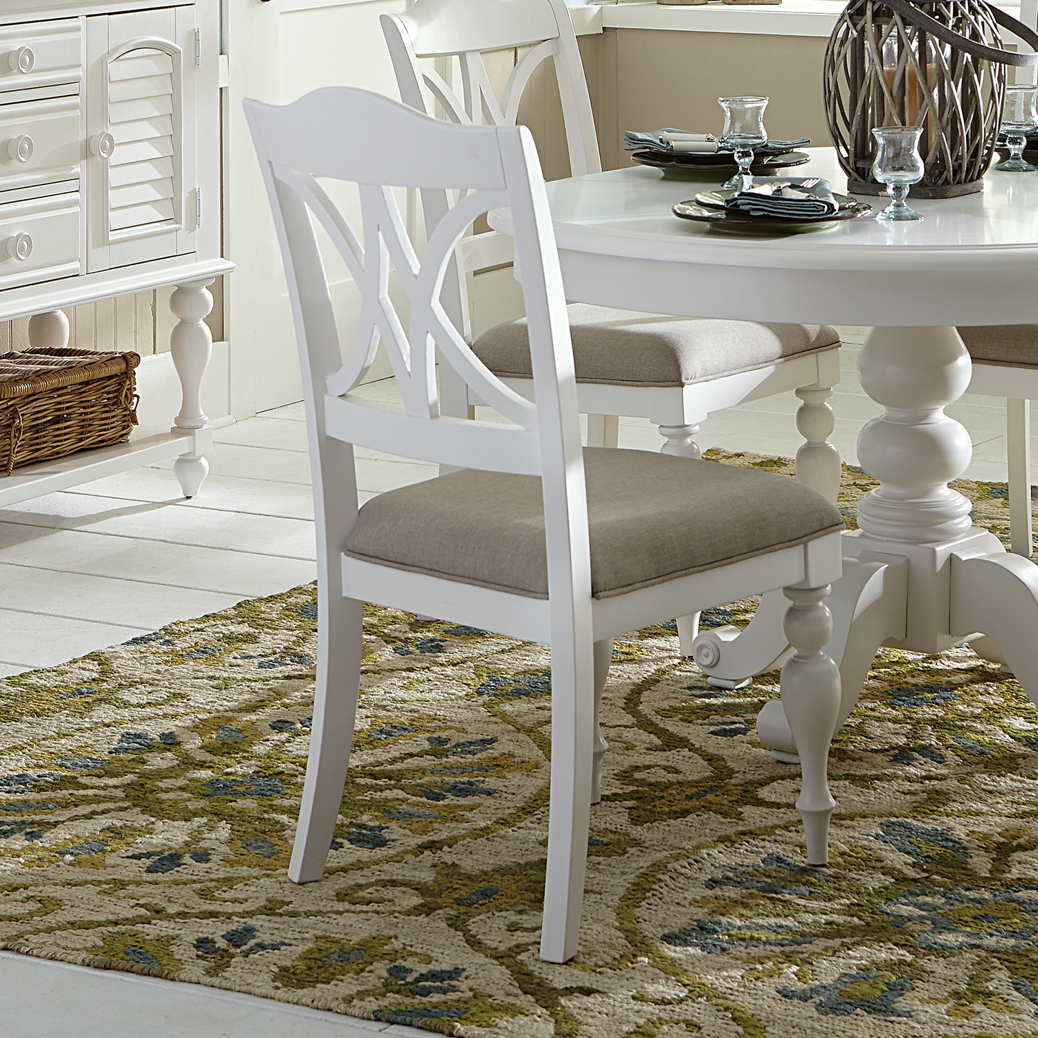 Liberty Furniture 607-C9001S Summer House Splat Back Side Chair (RTA) Liberty Furniture 607-C9001S Summer House Splat Back Side Chair (RTA)