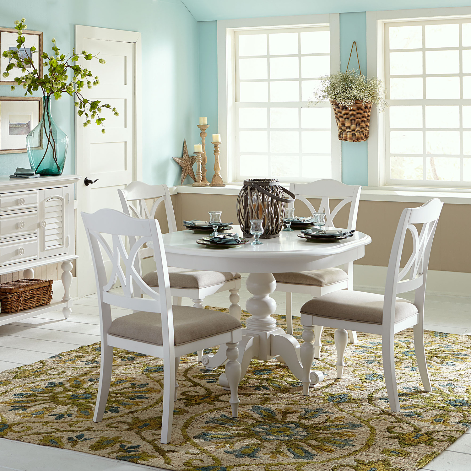 Liberty Furniture 607-CD-PDS Summer House Pedestal Table Liberty Furniture 607-CD-PDS Summer House Pedestal Table