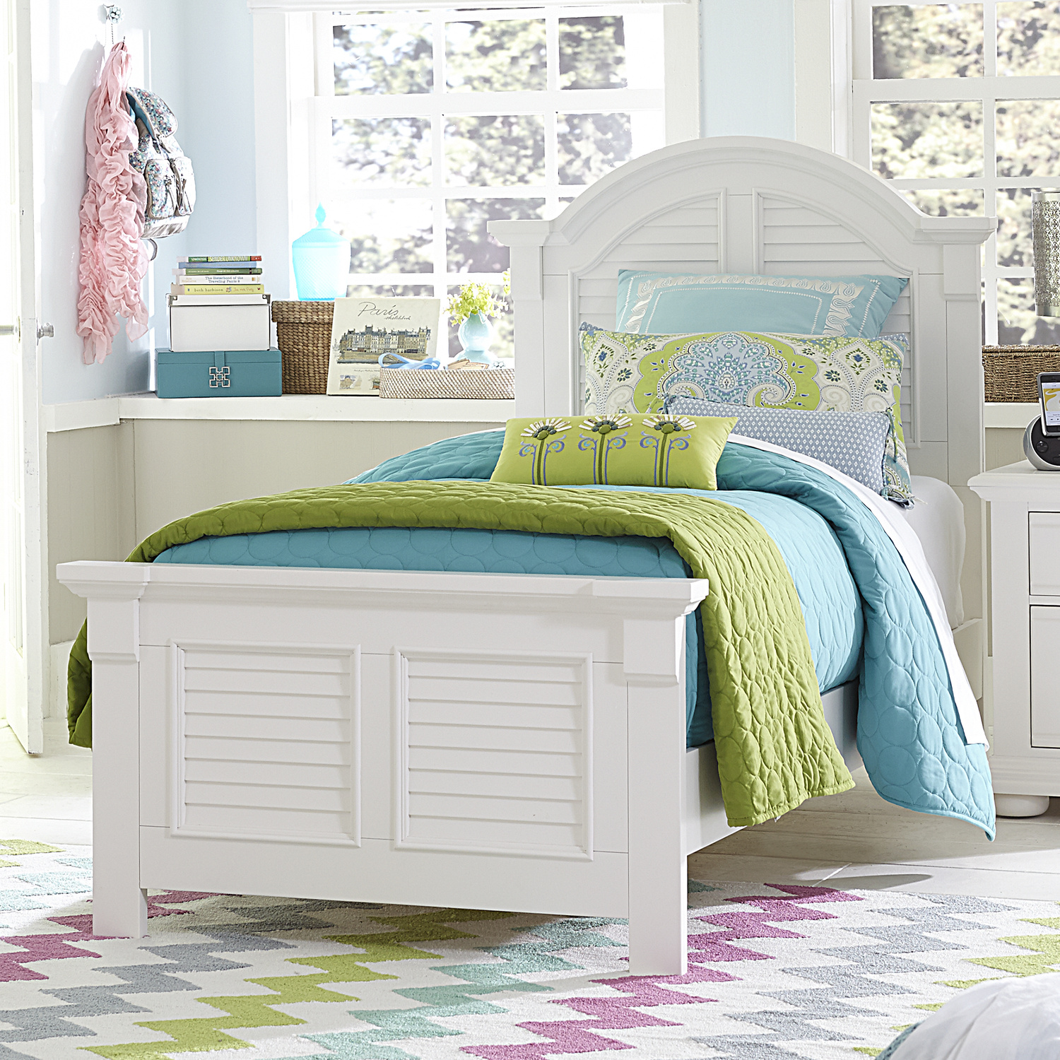 Liberty Furniture 607-YBR-TPB Summer House Twin Panel Bed Liberty Furniture 607-YBR-TPB Summer House Twin Panel Bed