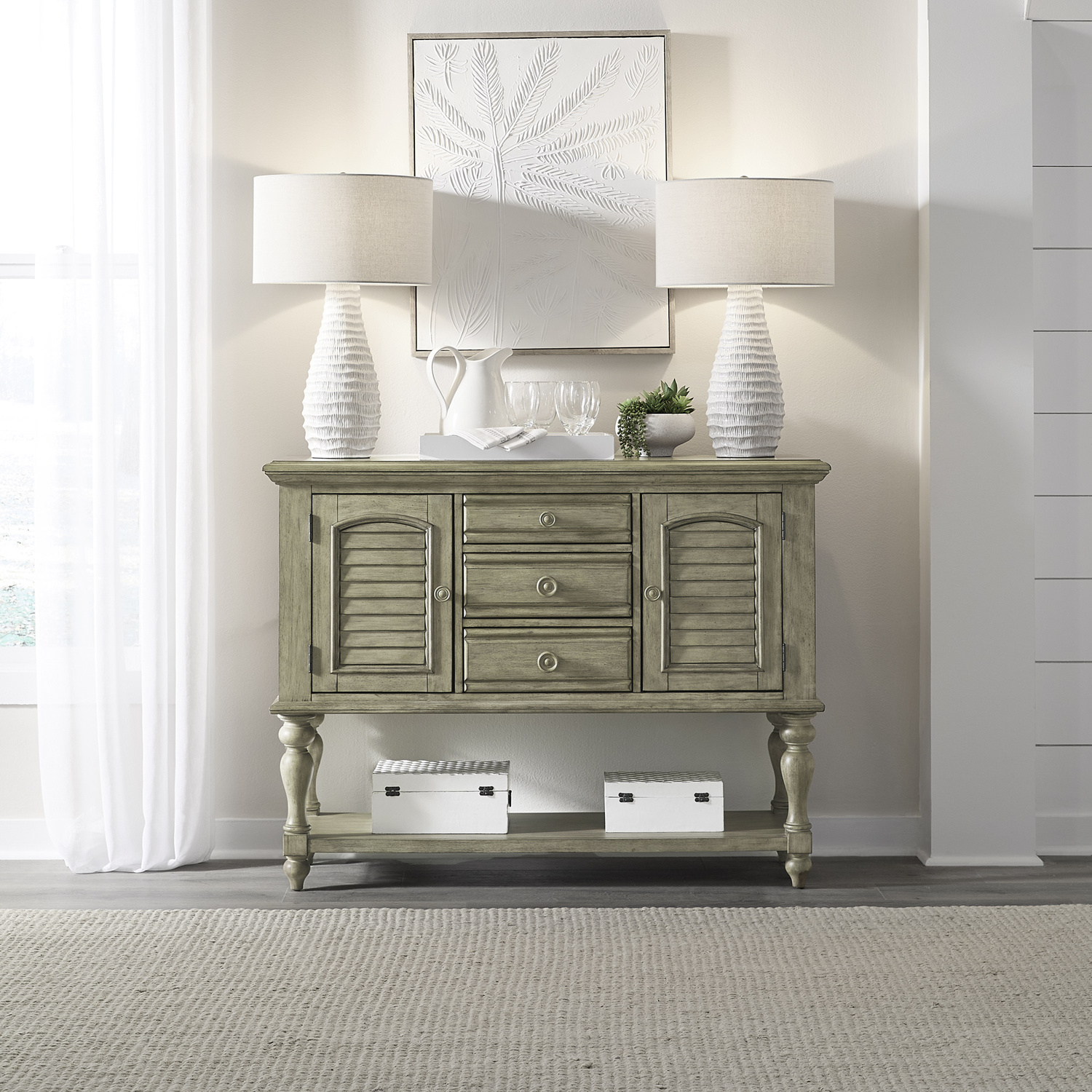 Liberty Furniture 607N-SR5239 Summer House Server Liberty Furniture 607N-SR5239 Summer House Server