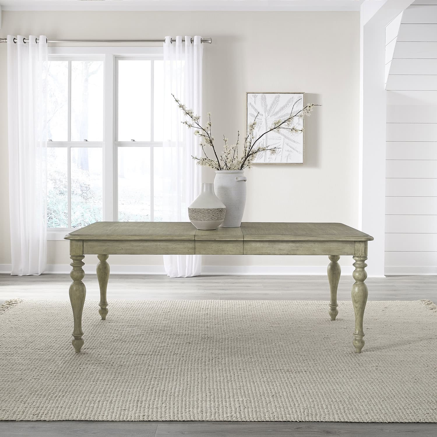 607N-T4078 Summer House Rectangular Leg Table 607N-T4078 Summer House Rectangular Leg Table