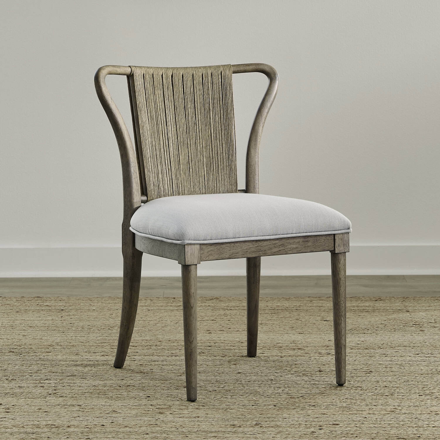 611-C9501S Sheridan Pointe Shaped Corded Back Side Chair (RTA) 611-C9501S Sheridan Pointe Shaped Corded Back Side Chair (RTA)