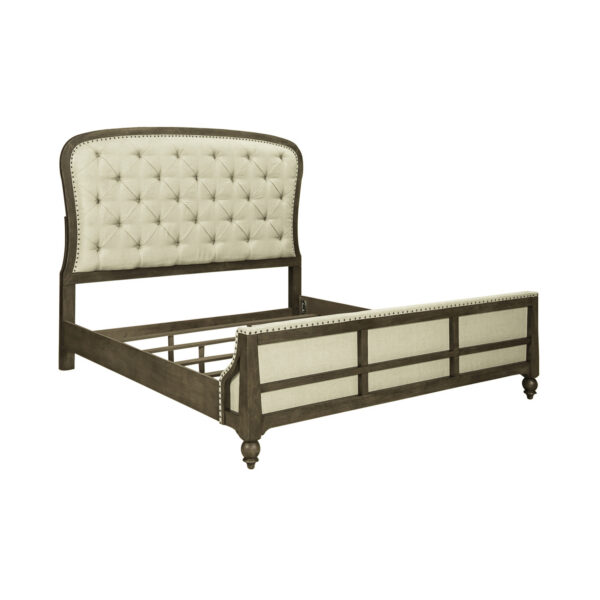 615-BR-QSH Americana Farmhouse Queen Shelter Bed