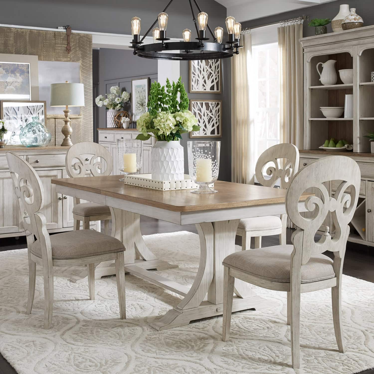 652-DR-TRS Farmhouse Reimagined Trestle Table 652-DR-TRS Farmhouse Reimagined Trestle Table