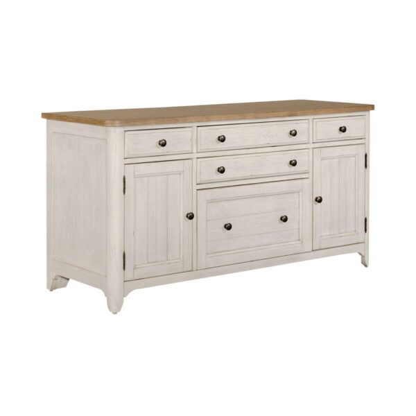 652-HO120 Farmhouse Reimagined Door Credenza