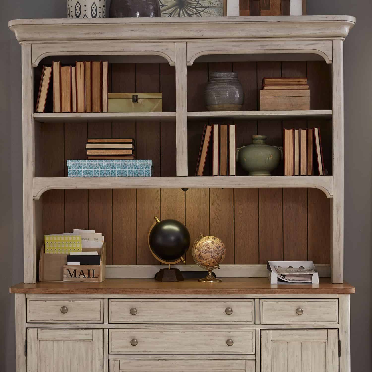 652-HO131 Farmhouse Reimagined Credenza Hutch 652-HO131 Farmhouse Reimagined Credenza Hutch