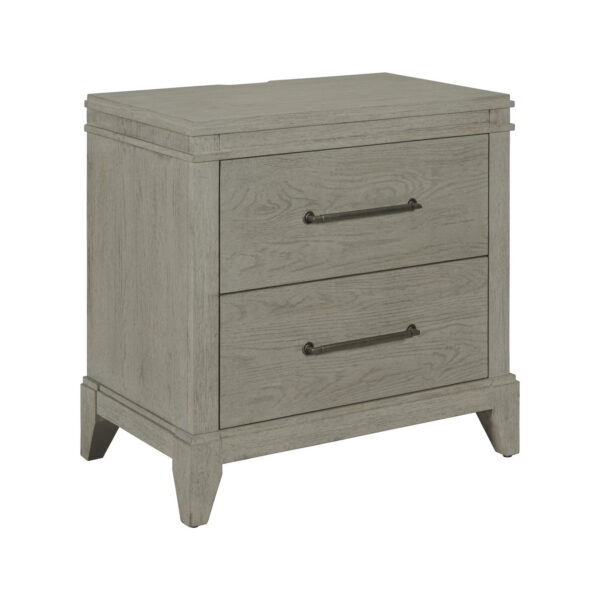 694-BR61 New Haven Nightstand w/ Charging Station